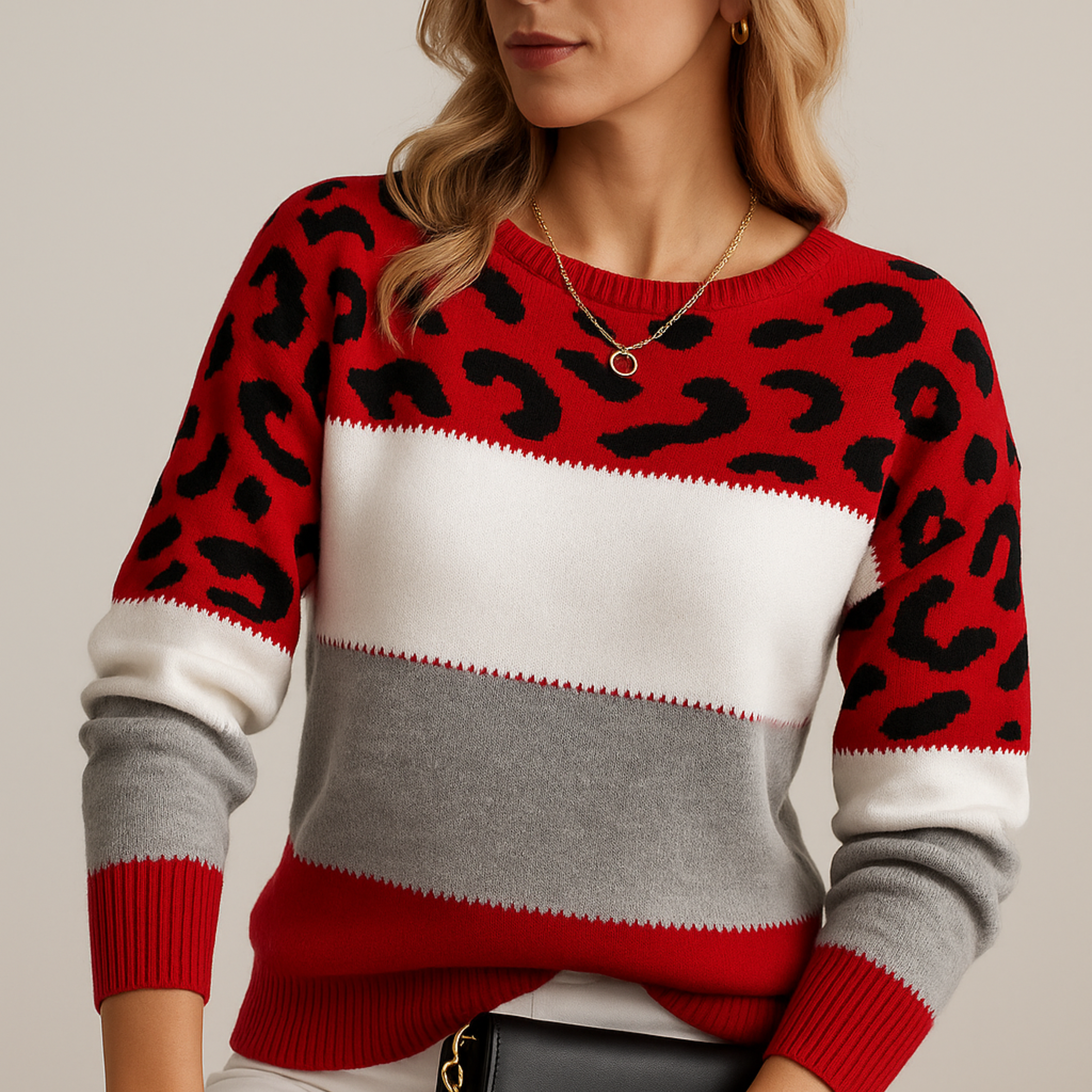 Coco | Elegance Leopard Sweater