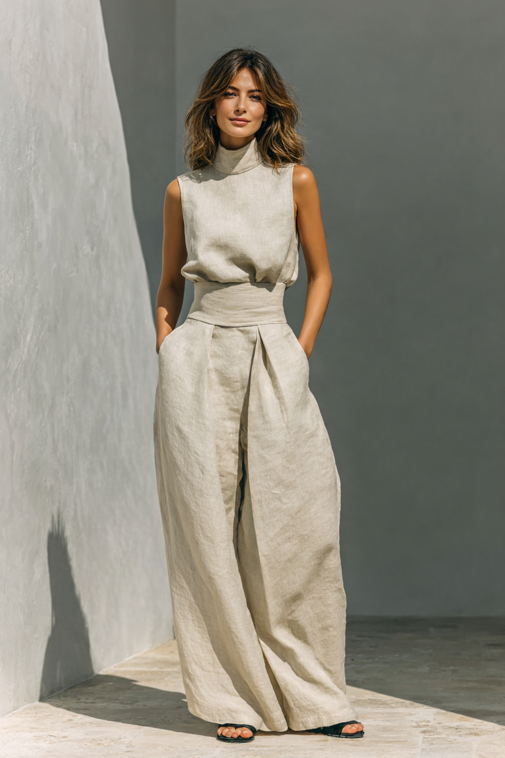 Maria - Soft Linen Set