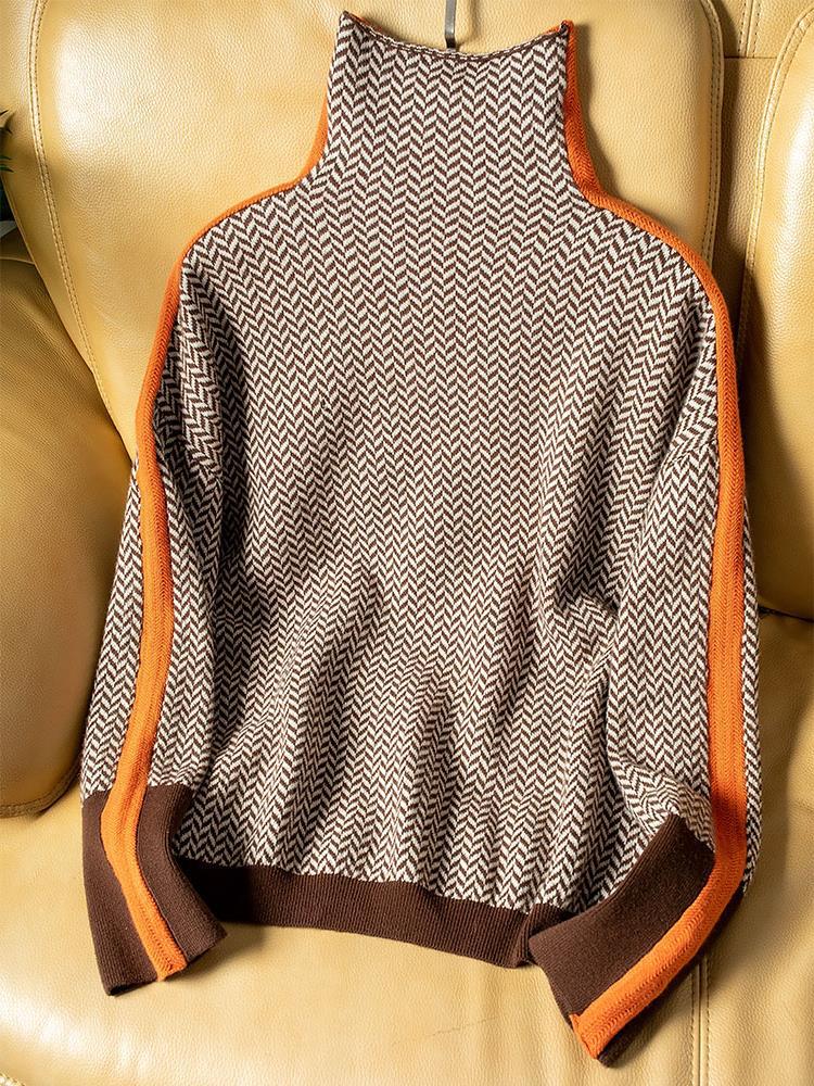 Helena | Jumper with contrasting stripes